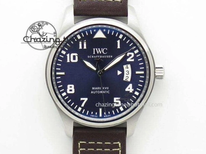 MIROTIME 0101 RelaxedFit Big Pilot Real PR IW500435 “Muhammad Ali” ZF Best Edition On Black Leather Strap A 7295